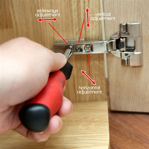 Kitchen Cabinet Door Hinge Adjustments Image To U