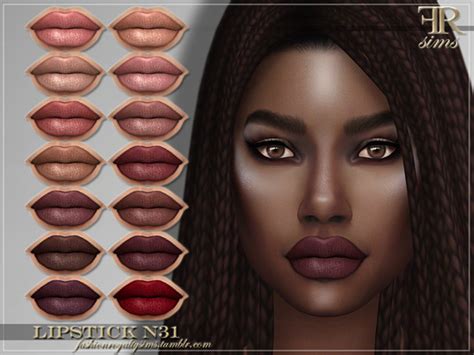 Fashionroyaltysims Frs Lipstick N31 Sims 4 Updates ♦ Sims 4 Finds