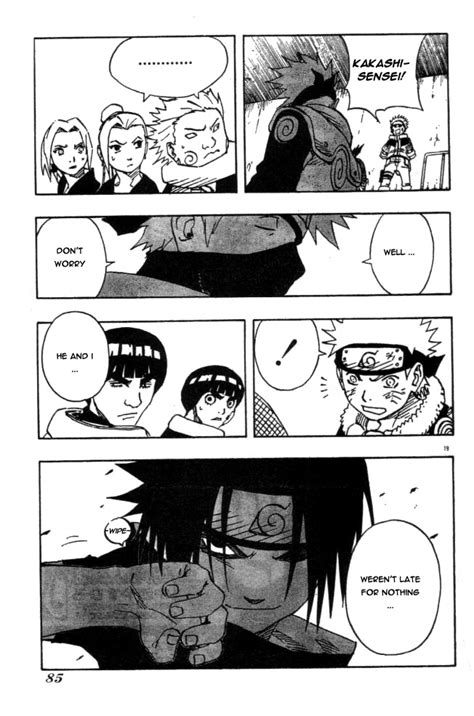Naruto Shippuden Vol Chapter Sasuke S Taijutsu Naruto Manga Online