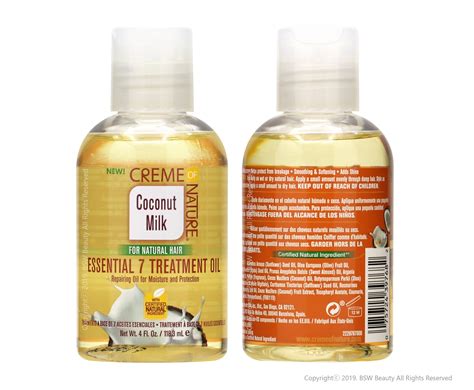 Creme Of Nature Coconut Milk Essential 7 Treatment Oil 4oz