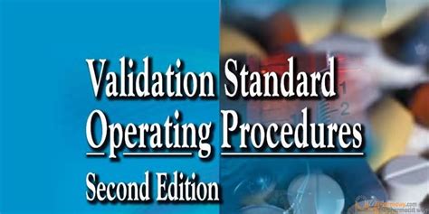 Validation Standard Operating Procedures Pharmacist Way