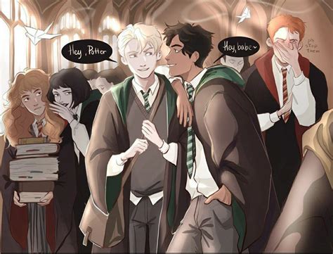 Imagenes Drarry Harry Potter Comics Drarry Fanart Drarry