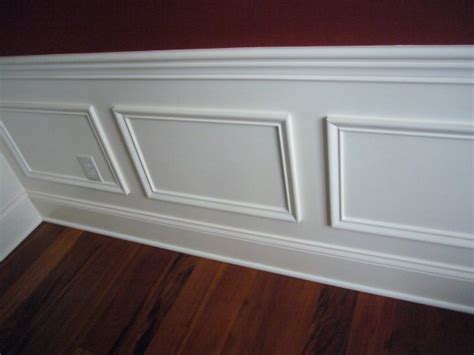 A chair rail is a strip of railing that runs horizontally around a wall. Painting Walls Two Colors As Split By A Chair Rail ...