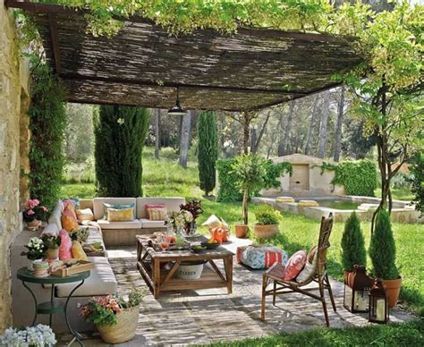 30 Lovely Mediterranean Outdoor Spaces Designs Small Patio Garden