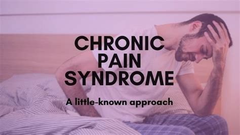 The Truth About Chronic Pain Syndrome — Painoutsidethebox