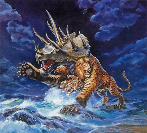The First Biblical Monster Of Revelations That Rises From The Sea Fear
