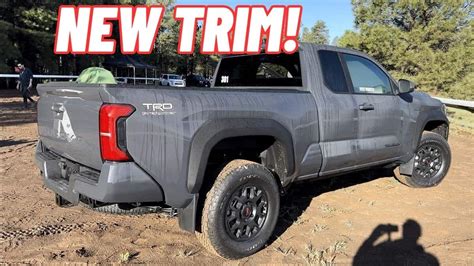 First Interior Tour Of 2024 Tacoma Trd Prerunner With Video Torque News