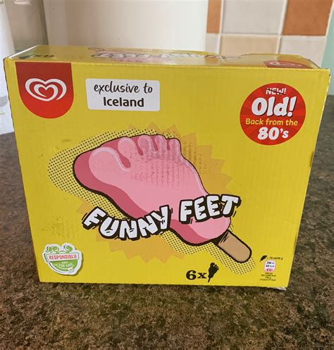 Foodstuff Finds Funny Feet Ice Creams Iceland By Cinabar