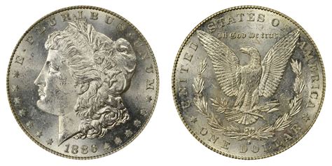 1886 S Morgan Silver Dollars Value And Prices