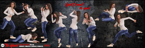 I13 The Horror Pose Collection For The Genesis 3 Males And Genesis 3