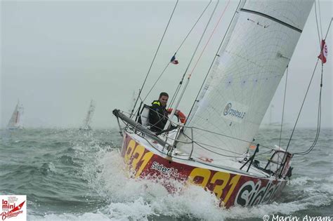 Can you guess this proverb? More haste, less speed in the Mini-Transat La Boulangère