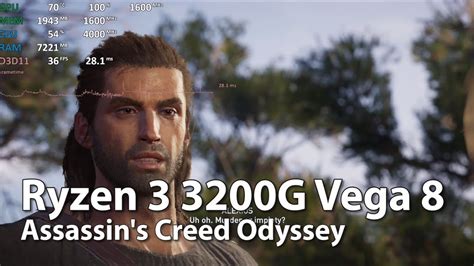 Ryzen G Review Assassins Creed Odyssey Gameplay Benchmark