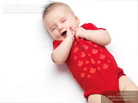 Photo Of Cute Baby Boy Yawning Stock Image Mxi28083