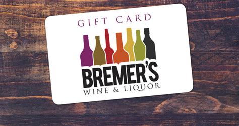 We did not find results for: Gift Cards - Bremers Wine and Liquor