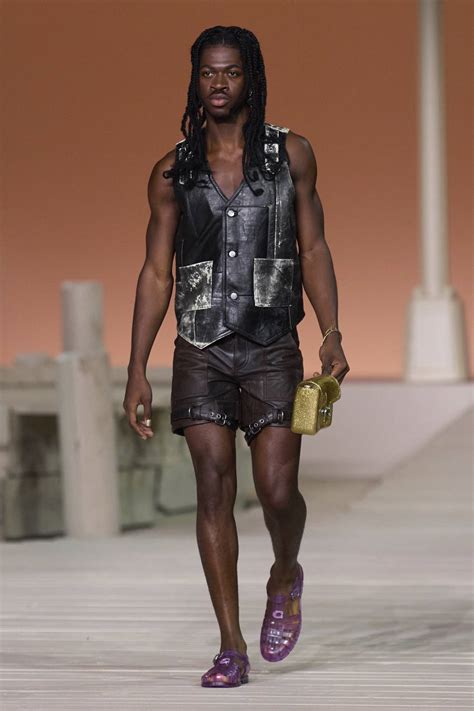 Watch Lil Nas X Walk Coach's Spring 2023 Runway at NYFW