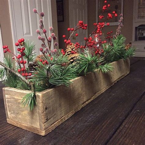 Check spelling or type a new query. Rustic Wooden Planter Centerpiece Box (rustic home decor ...