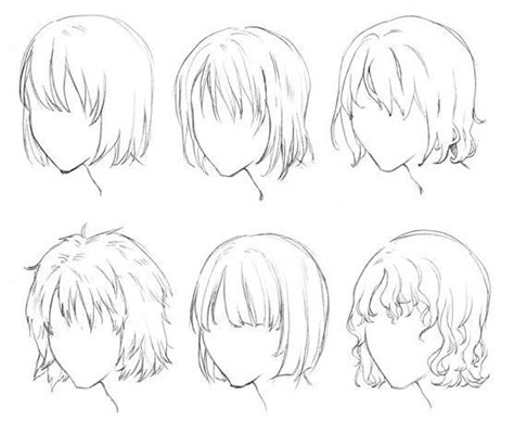 Hairstyles For Short Hair Drawing Drawing Hairstyles