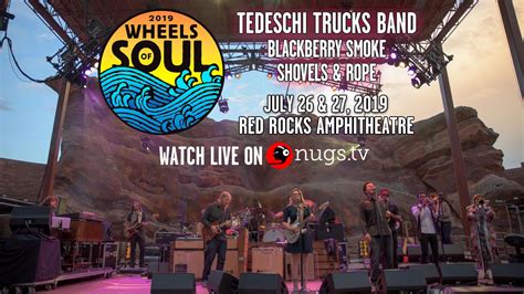 Tedeschi Trucks Band Announces Red Rocks 2019 Wheels Of Soul Live Streams