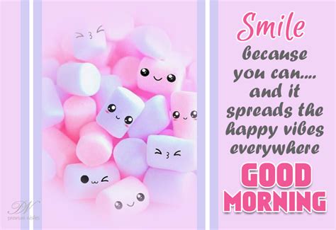 Good Morning Smile Because You Can And It Spreads The Happy Vibes