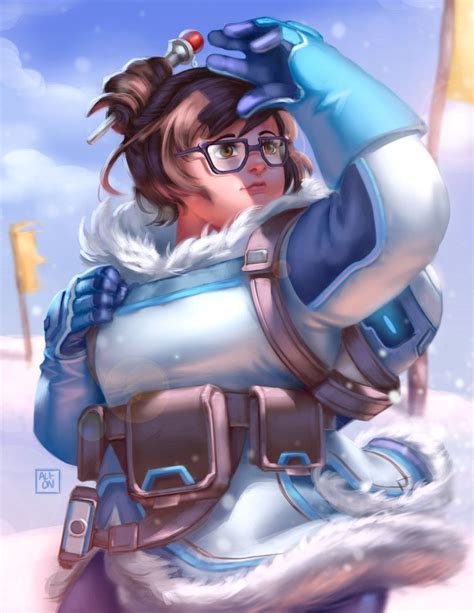 Out Of The Lab Ali Bayle Overwatch Mei Overwatch Females Overwatch