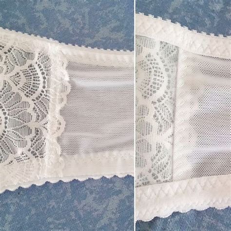 Couture Et Tricot White Lace Harriet Bra And Matching Frankie Panties Includes Tutorial On How