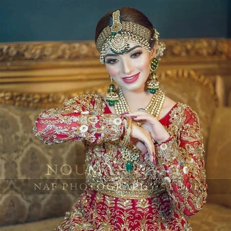 Nawal Saeed Aesthetic Bridal Photoshoot In Red Lehenga Dailyinfotainment