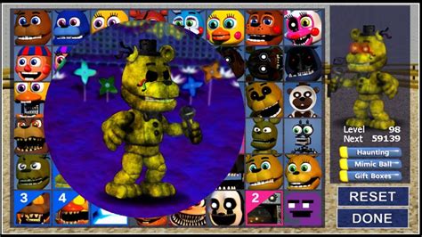 Adventure Burned Golden Freddy In Fnaf World Mod Youtube