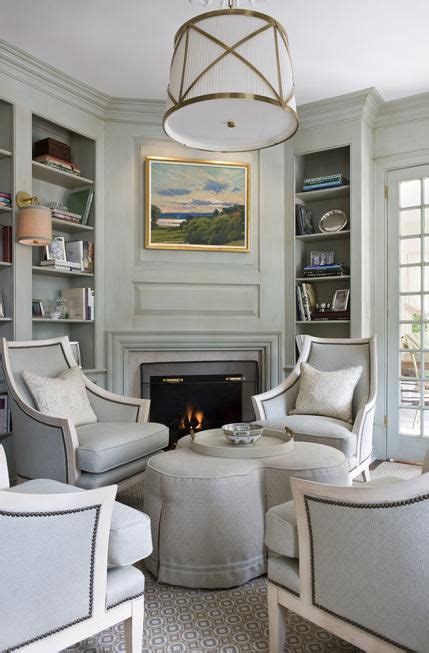 50 iconic chair designs you should know. Chair arrangement for parlor room | Fireplace seating ...