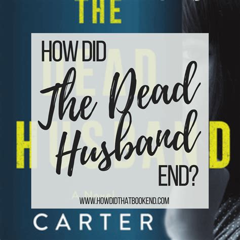 Carter Wilson The Dead Husband Bookends