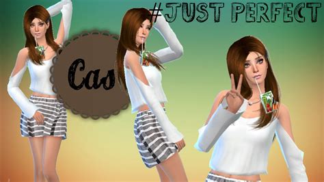 Sims4 Creating A Just Perfect Sim Youtube