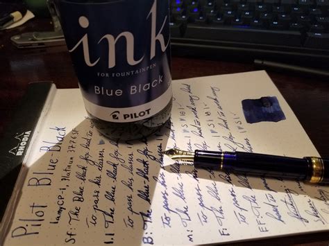 Cheapest Ink Around Pilot Blue Black 350 Ml Ink Reviews The