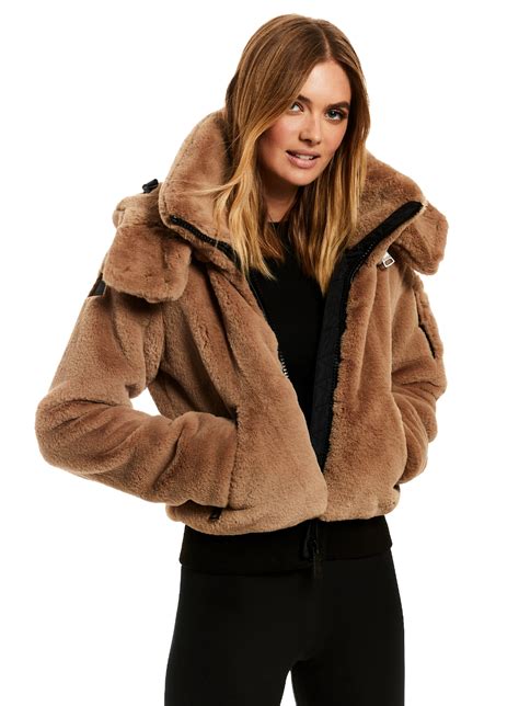 faux fur nala faux fur hoodie cosy outfit fur
