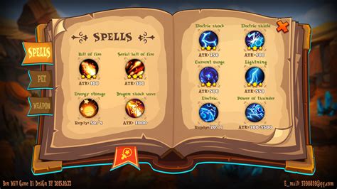 The site holds a lot of free games for public. ArtStation - Game Ui Design, 忙忙 酱