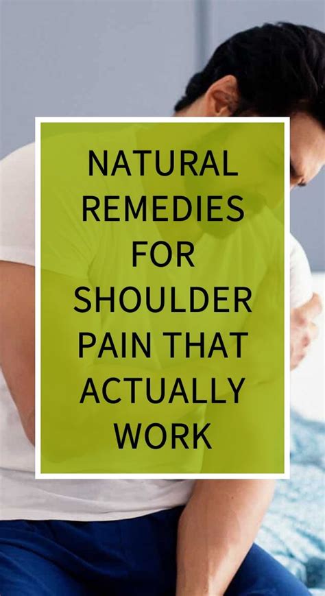 Remedies For Shoulder Pain Shoulder Pain Home Remedies Top Home