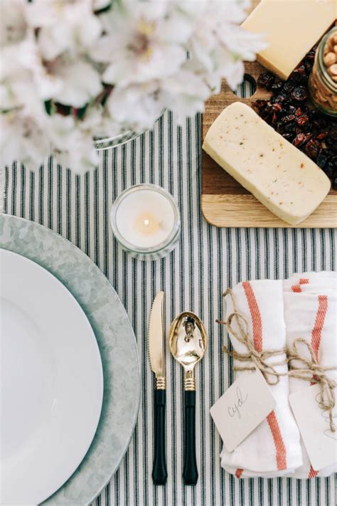Setting The Table For A Casual Dinner Party The Sweetest Occasion