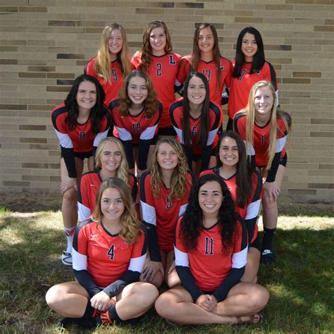 Girls Varsity Volleyball Linden High School Linden Michigan