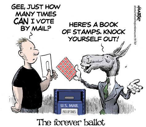 Political Cartoons Campaigns And Elections The Forever Ballot Washington Times