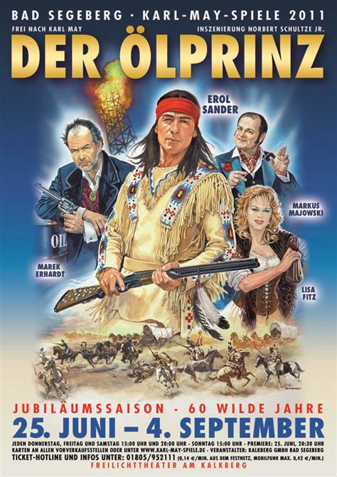 Am anfang stehen sich winnetou und old shatterhand als feinde gegenüber, doch dann werden sie zu freunden und schließlich zu blutsbrüdern. Karl-May-Spiele Bad Segeberg 2009 - Die aufregende Jagd ...