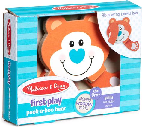 First Play Peek A Boo Bear Fun Stuff Toys