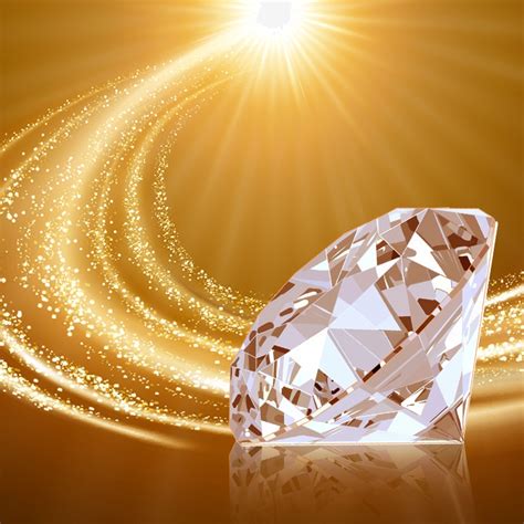 Calidad Sensible Diamante Publicidad Cartel Material De Antecedentes