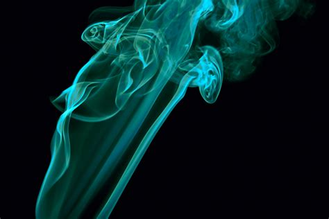 Free Photo Green Smoke Abstract Black Isolated Free Download