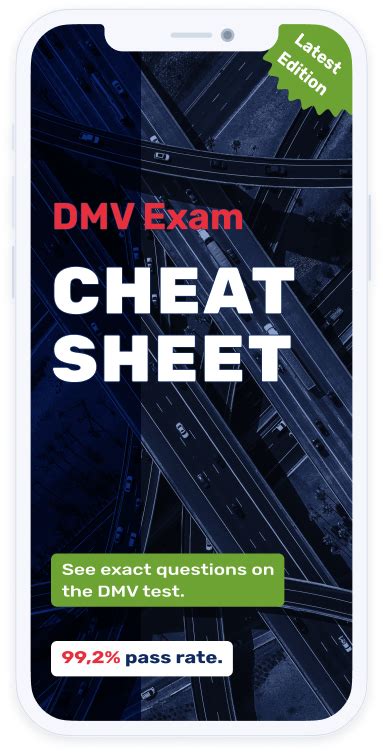 Cheat Sheet Dmv Written Test Wixaser