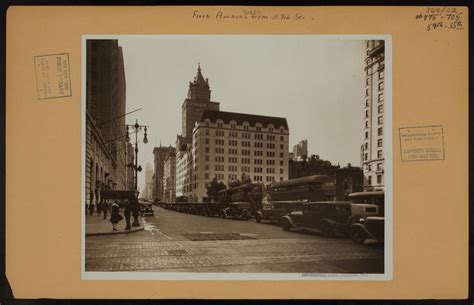 Manhattan 5th Avenue 59th Street Nypl Digital Collections