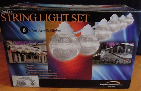 Buy Globe Rv Awning Patio Party Lights 6 Light String Green And Gold