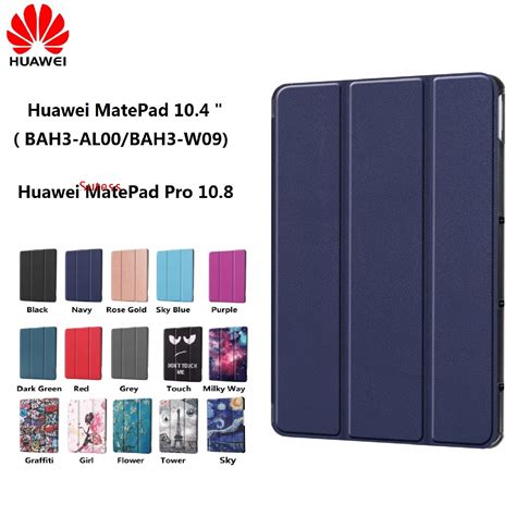 Huawei Matepad 104 Matepad Pro 108 Inch Smart Leather Flip Cover Auto