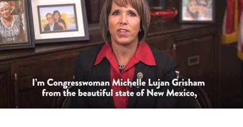 new mexico congresswoman michelle lujan grisham delivers weekly democratic address 9 8 cbs new