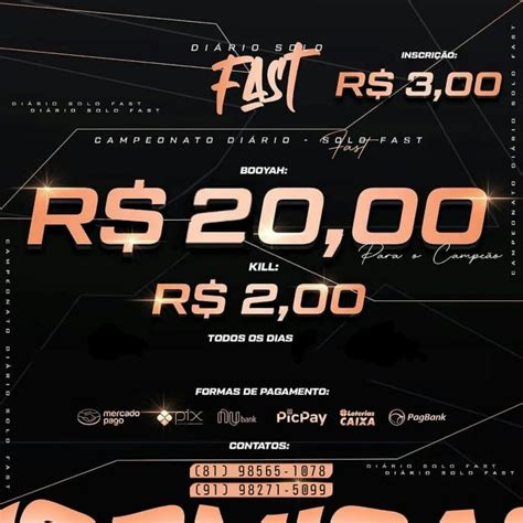 DIÁRIO SOLO FAST Free Fire Mania