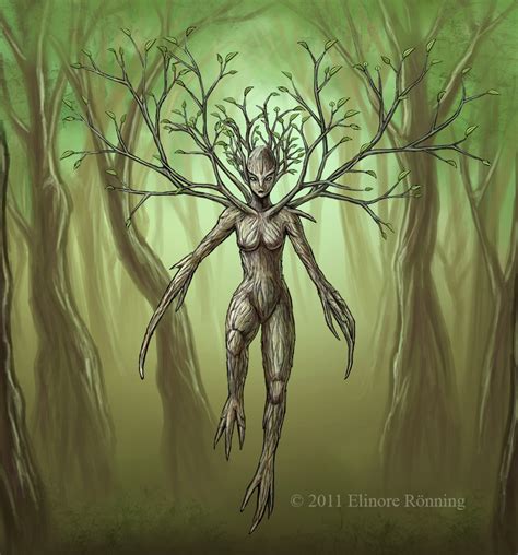 Dryad Concept By Sybaritevi On Deviantart
