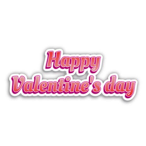 Happy Valentines Text Vector Art Png Happy Valentines Day 3d Text