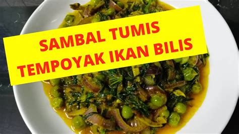Akan tetapi, hidangan sambal tumis ikan bilis ini juga amat popular untuk menjadi hidangan makan pagi, iaitu sebagai sambal nasi lemak. SAMBAL TUMIS TEMPOYAK IKAN BILIS [Resepi Masakan Tradisi ...
